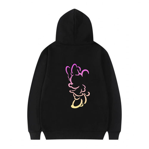 Women's hoodie with artistic cloud design and soft inner lining Chic & Stil