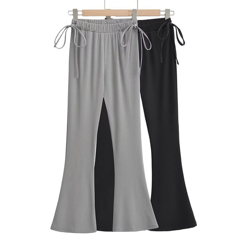 Amarae Women's Palazzo Pants with Stylish Cord