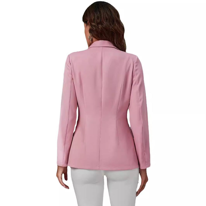 Double-breasted jacket for women with pockets and elegant button details Lune London