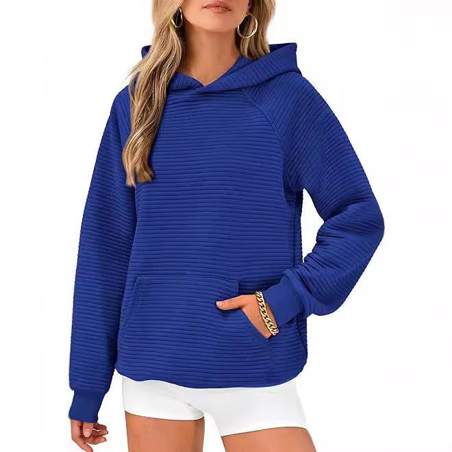 Casual hoodie for women with structured design and practical pockets Lune London