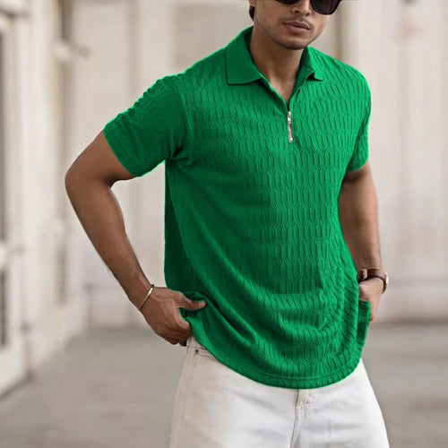 Men's Chic Structured Polo and Style