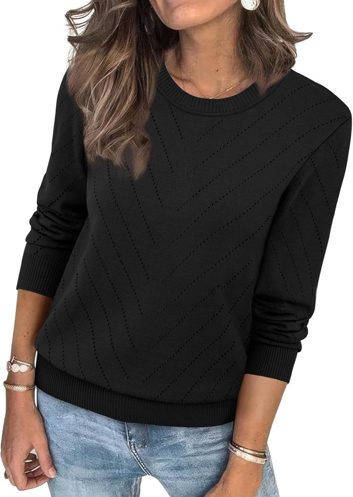 Elegant striped pullover for ladies Lune London