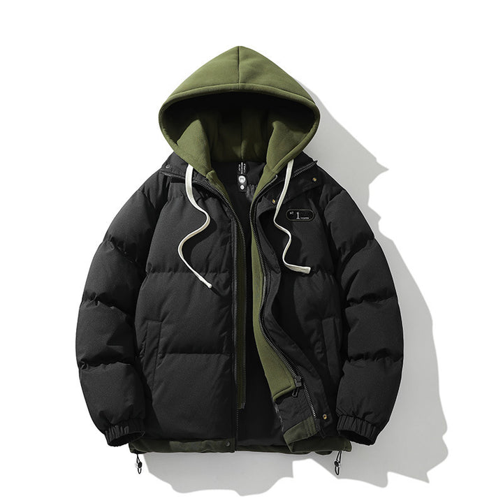 Urban jacket for men in down with removable inner lining Lune London