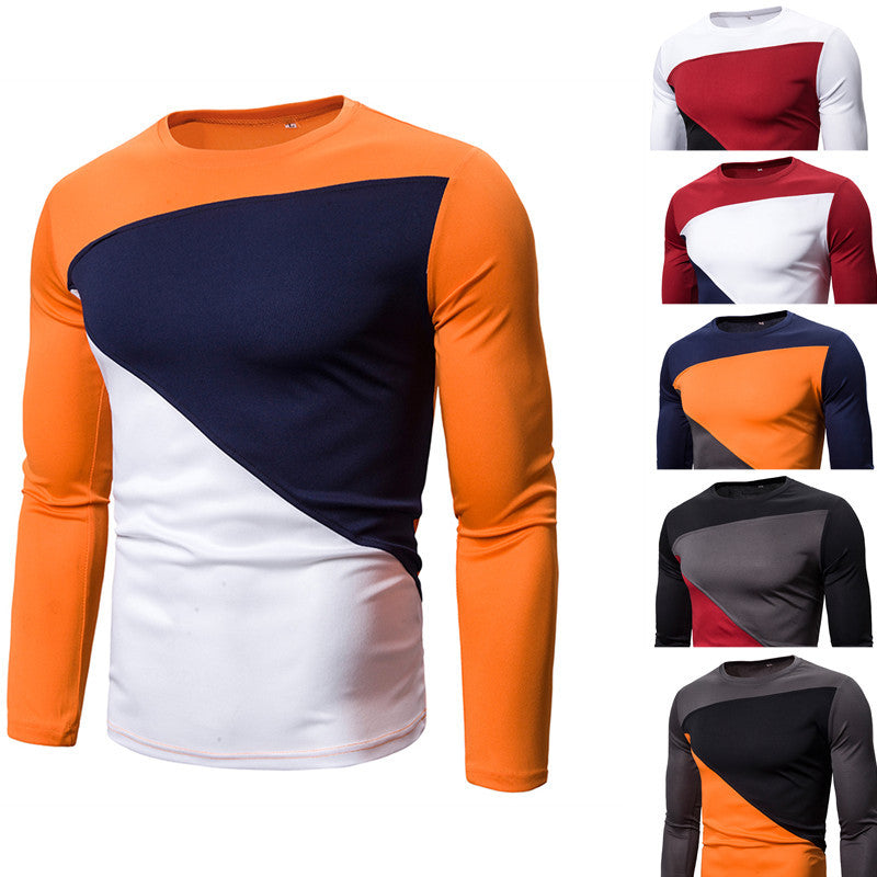Men's long sleeve sporty T-shirt with innovative cut and breathable design Lune London