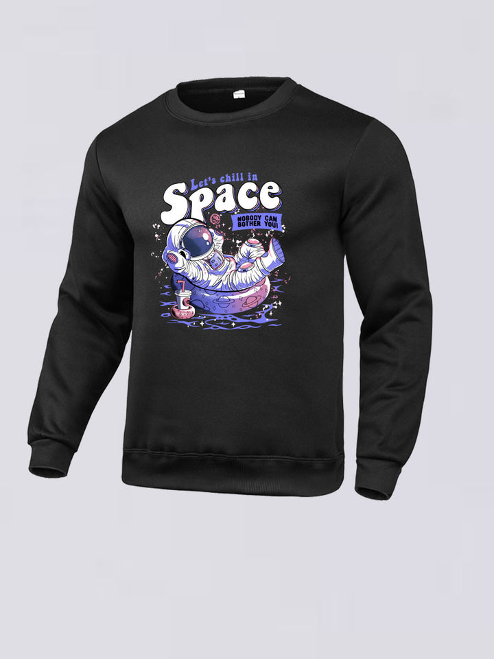 Women's sweatshirt with creative astronaut design Amarae