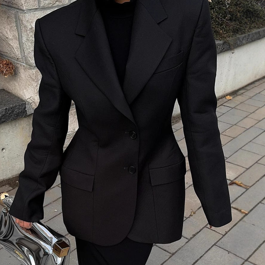 Blazer de mode pour femmes avec coupe surdimensionnée Chic & Stil
