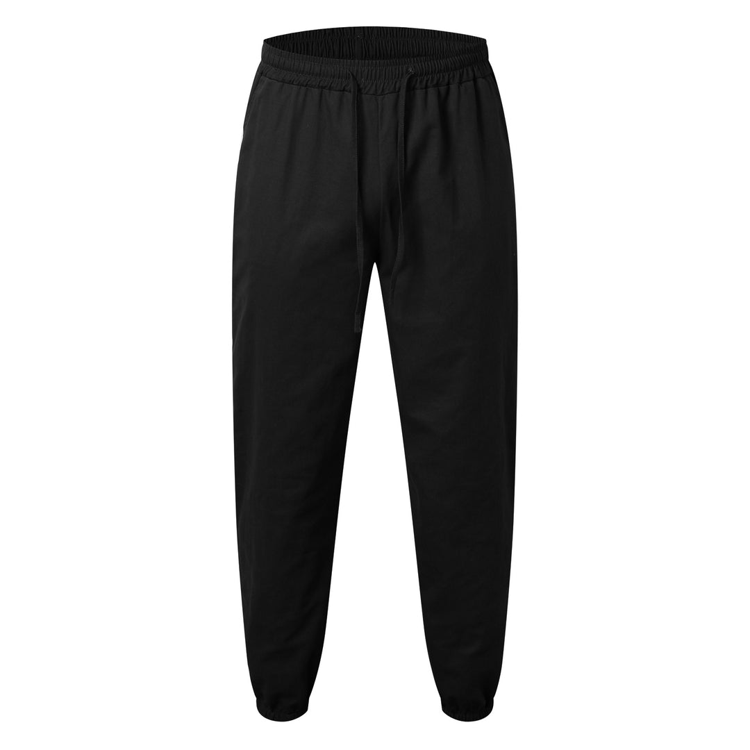 Men's leisure pants with elastic waistband and practical pockets Lune London