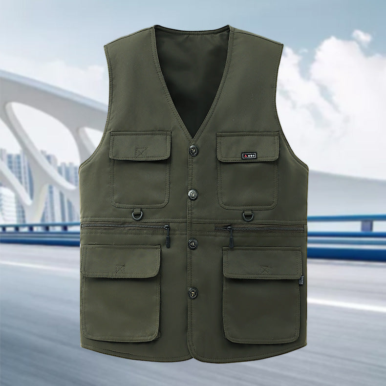 Lune London multifunctional outdoor vest for men
