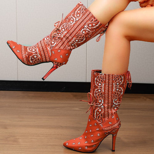 Chic and Stylish High Heeled Boots for Women