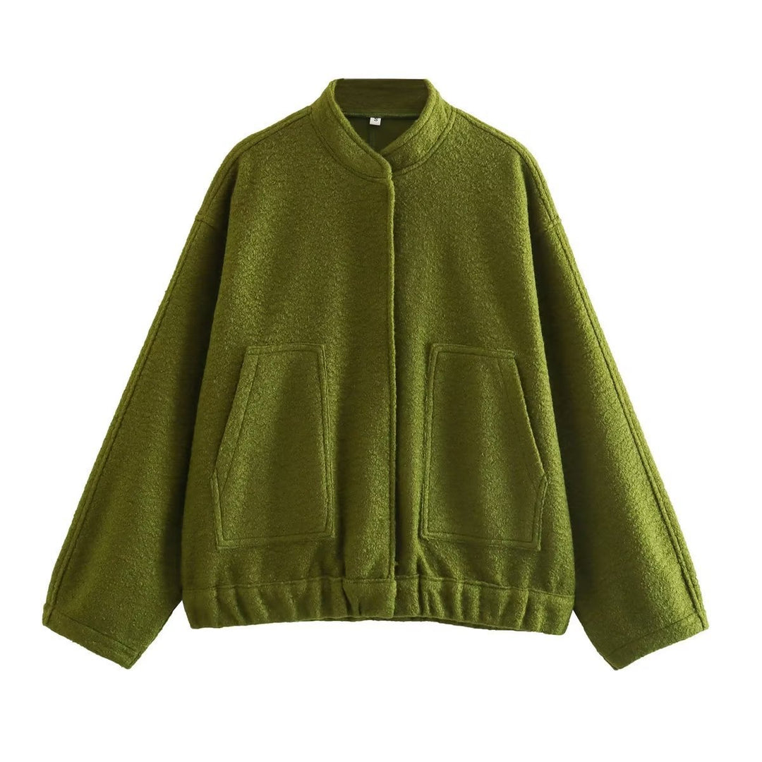 Ladies oversized casual jacket made of high-quality fabric Lune London