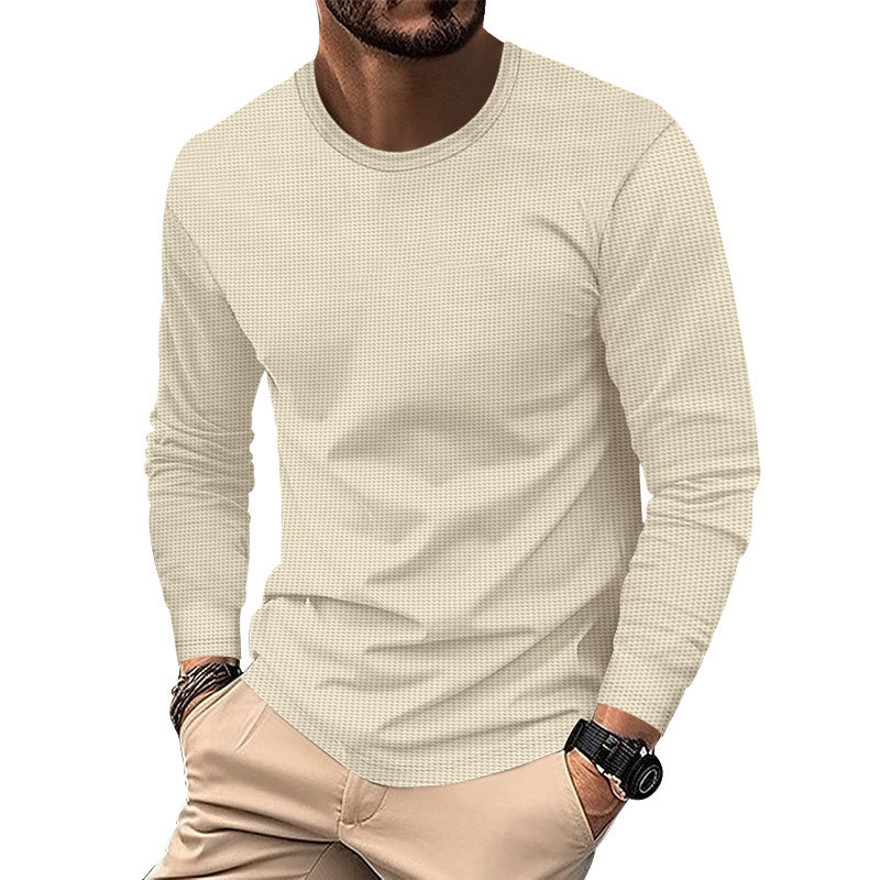 Men's long sleeve shirt with structured design Amarae