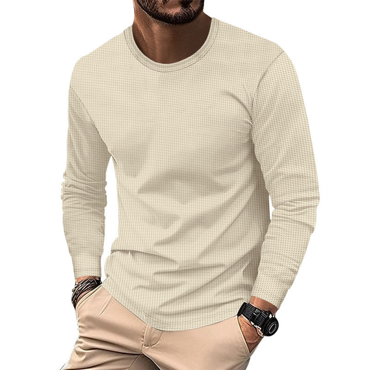 Men's long sleeve shirt with structured design Amarae