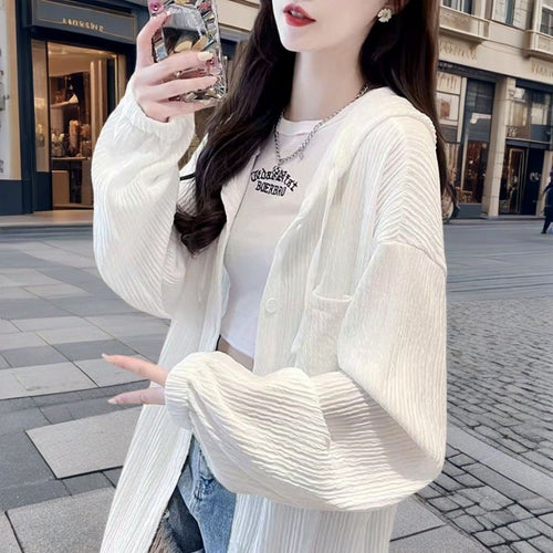 Cardigan décontracté et léger pour femmes Chic & Stil