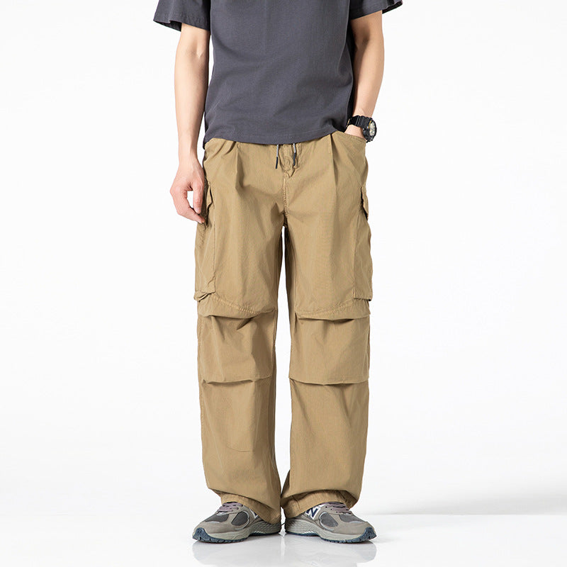 Multifunctional cargo pants for men with practical side pockets Lune London