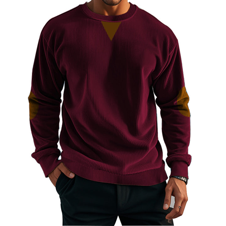 Comfortable fleece pullover for men with Lune London structure