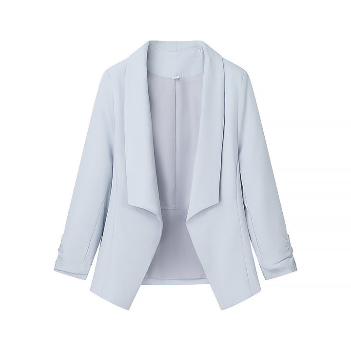 Dames Élégante Veste avec Coupe Décontractée et Col Chic Chic & Stil