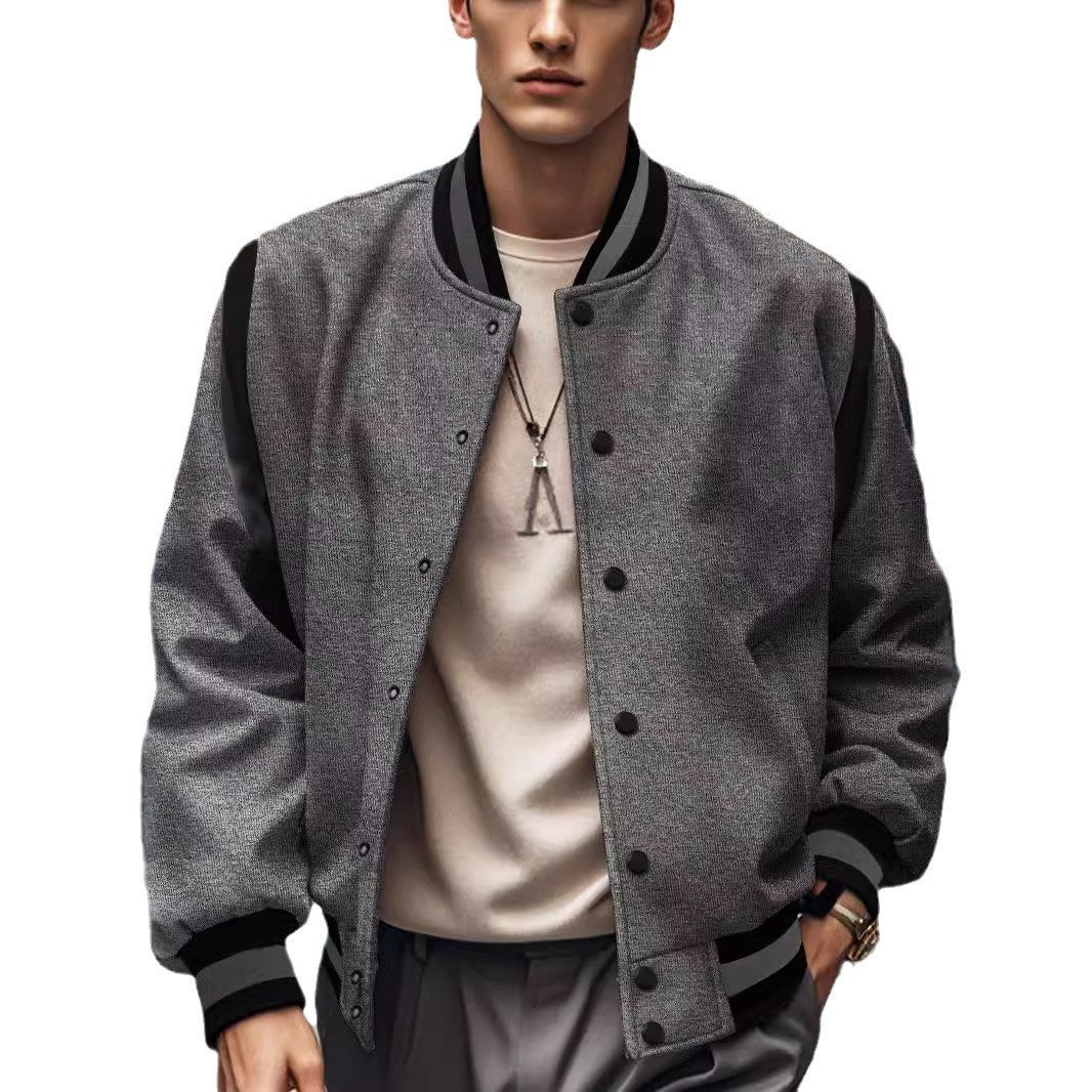 Men's bomber jacket with contrasting sleeves Lune London
