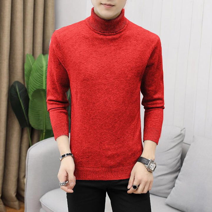 Men's Roll Neck Sweater Made Of Soft Merino Wool Lune London