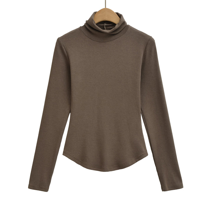 Lune London Women’s Long Sleeve T-Shirt with High Collar