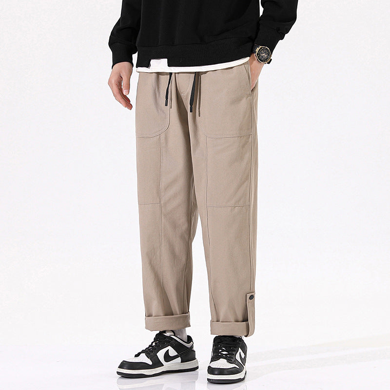Men's cargo pants with practical side pockets and relaxed fit Lune London