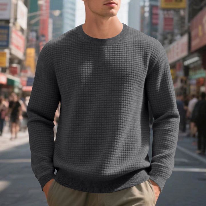 Structured sweatshirt for men with a relaxed fit and great wearing comfort Lune London