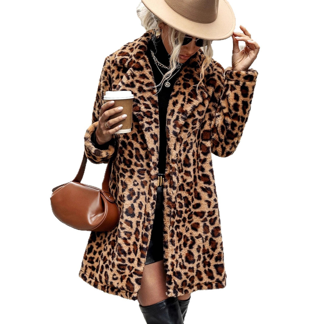 Lune London Faux Fur Suede Coat for Women