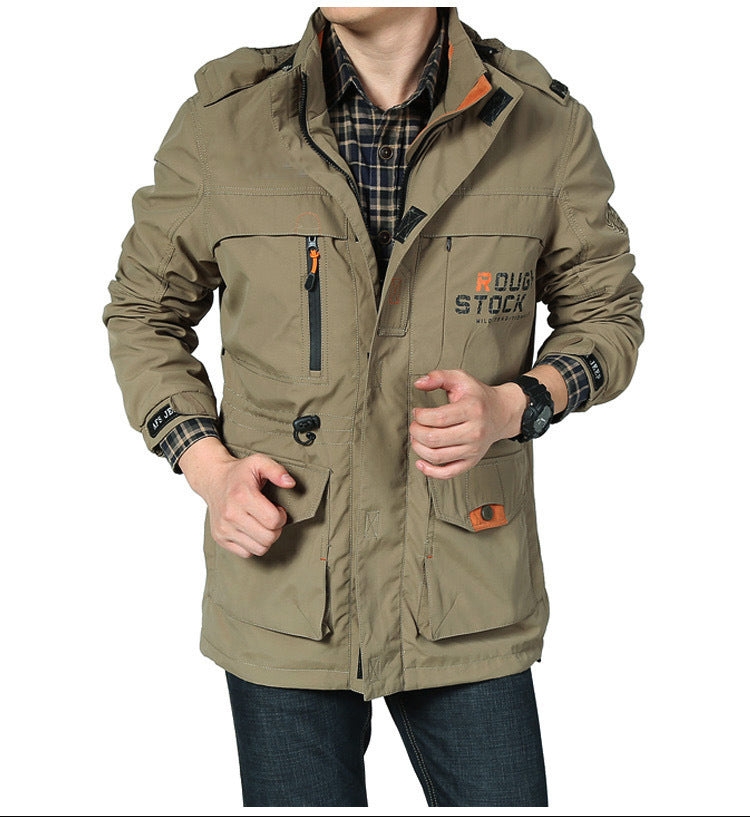 Chic and stylish multifunctional jacket for men