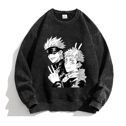 Women's Sweatshirt with Creative Anime Design Amarae