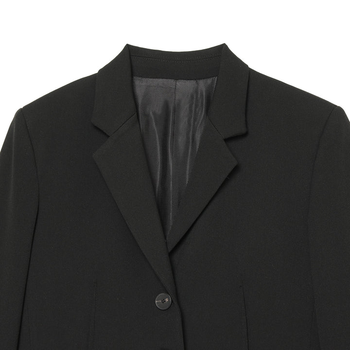 Women's High-Waisted Suit Pants with Crease and Slightly Flared Leg Line Amarae