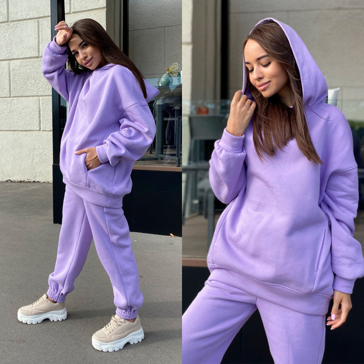 Women's comfortable hoodie and jogger set Chic & Stil