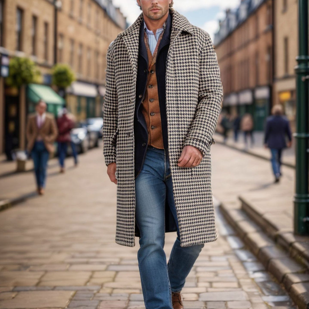 Classic wool coat for men Lune London