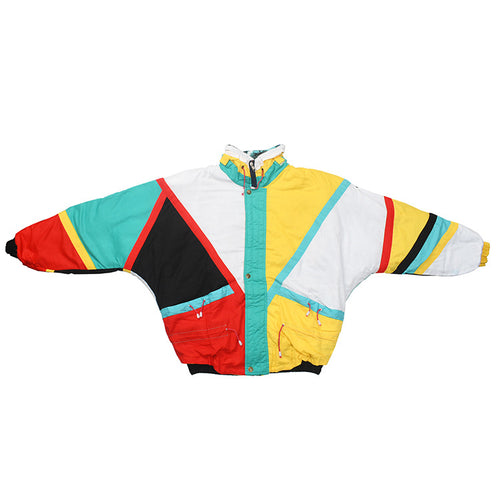 Quilted jacket for women with a striking retro design and high functionality Amarae