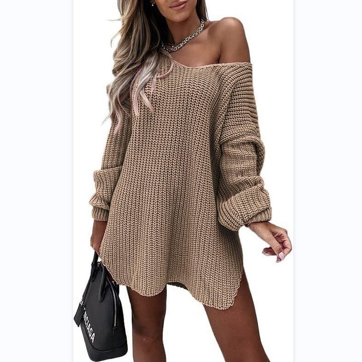 Oversized knit dress for women Lune London