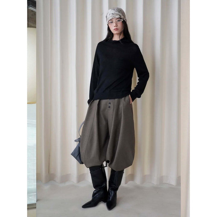 Women Lightweight Fine Knit Hoodie with Subtle Chest Pocket Amarae