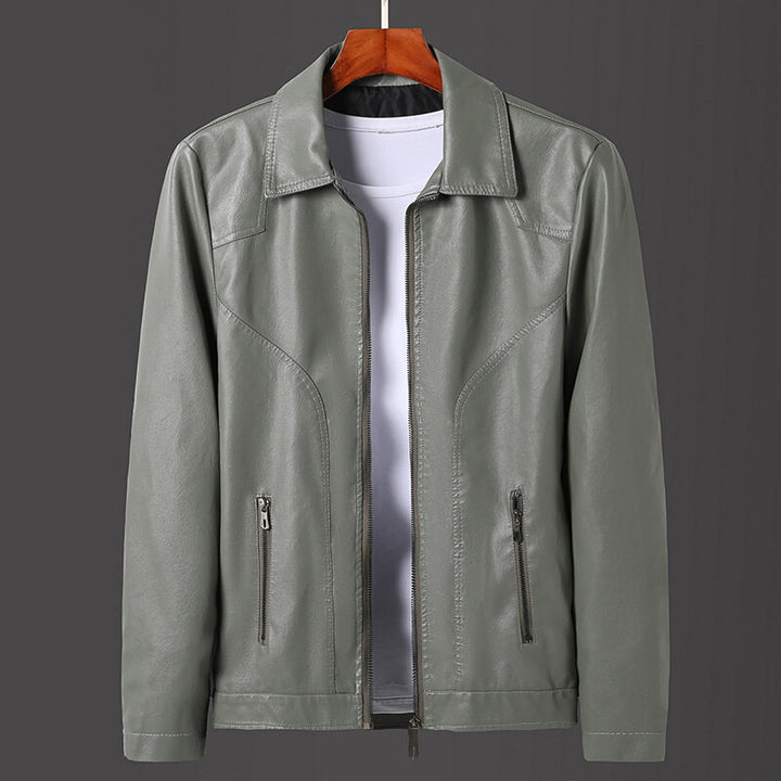 Casual faux leather jacket for men Amarae