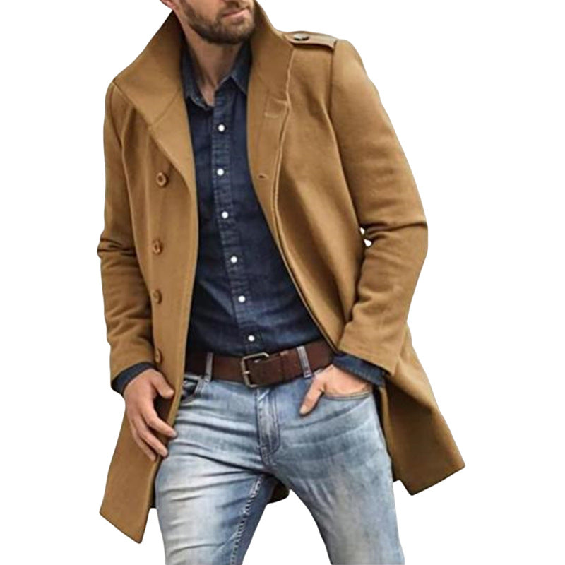 Classic trench coat for men with modern cut Lune London