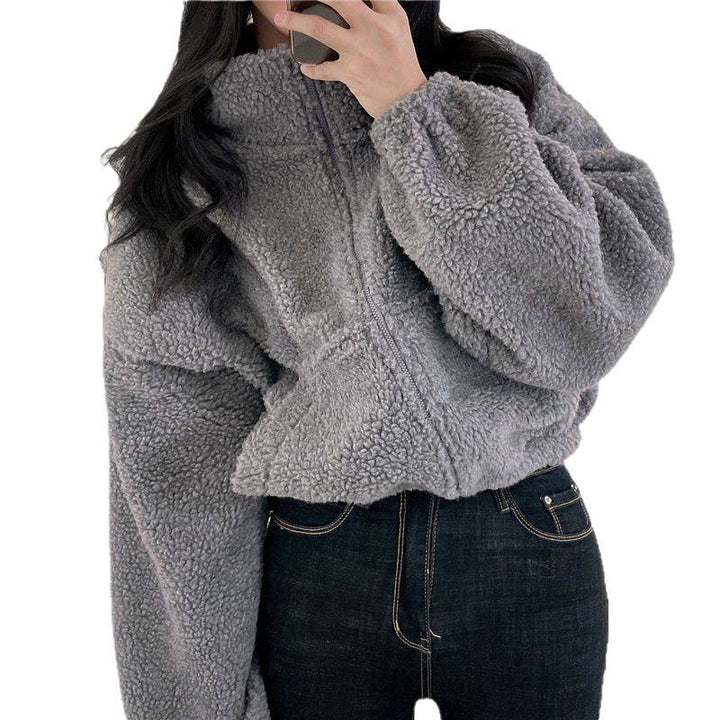Women Oversized Fleece Jacket Chic & Stil