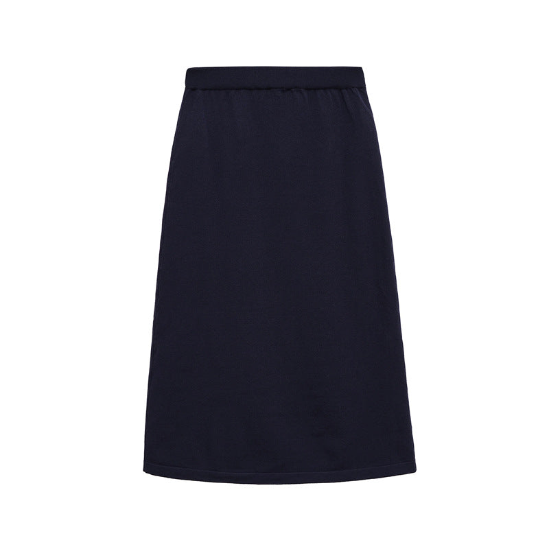 Comfortable jersey skirt for women with elastic waistband Lune London