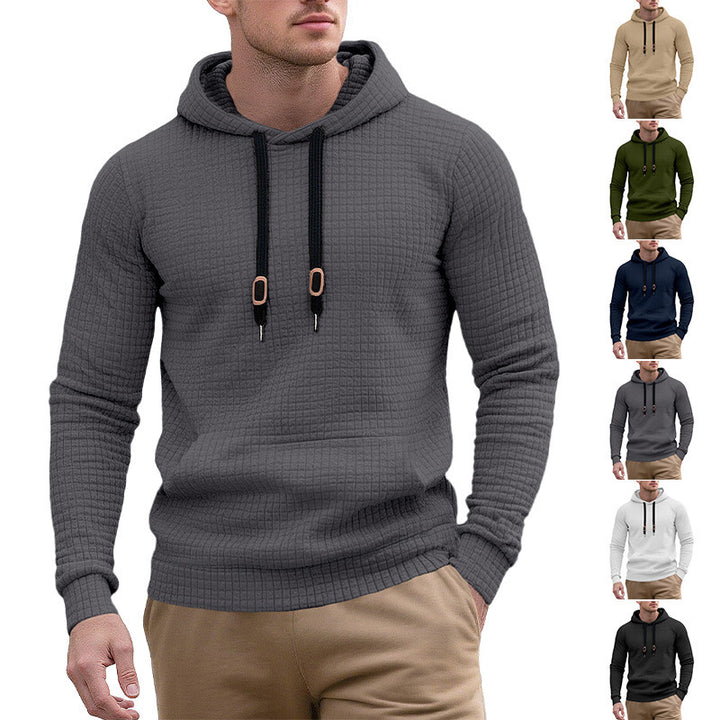 Men's stylish hoodie with textured design Lune London