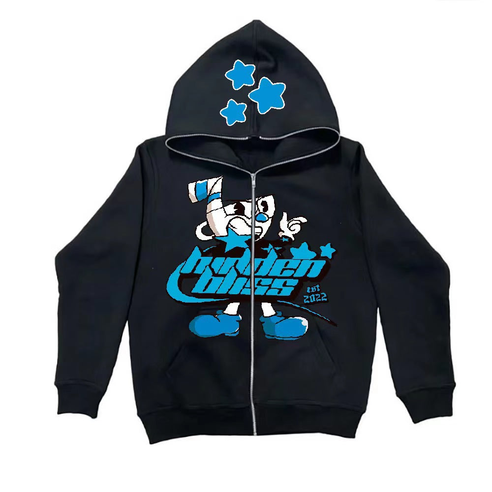 Women's hoodie with exciting graphic design Lune London