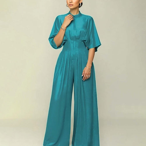 Combinaison élégante pour femmes avec jambes larges et col Chic & Stil