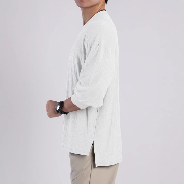 Women Long Sleeve T-Shirt with Relaxed Fit and Breathable Cotton Blend Lune London