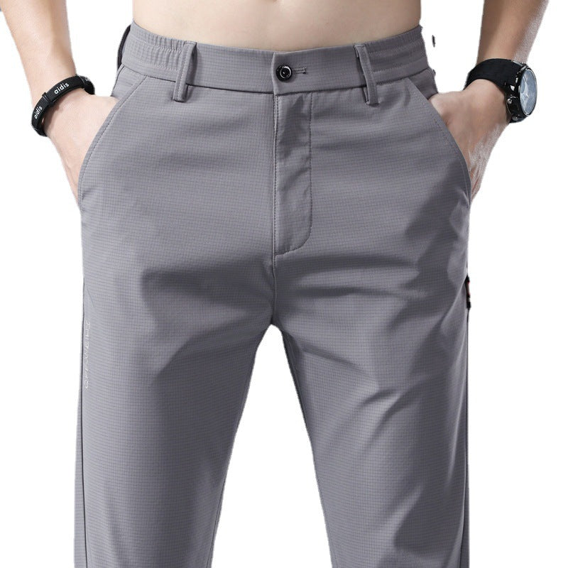 Casual pants for men with elastic waist and practical pockets Lune London