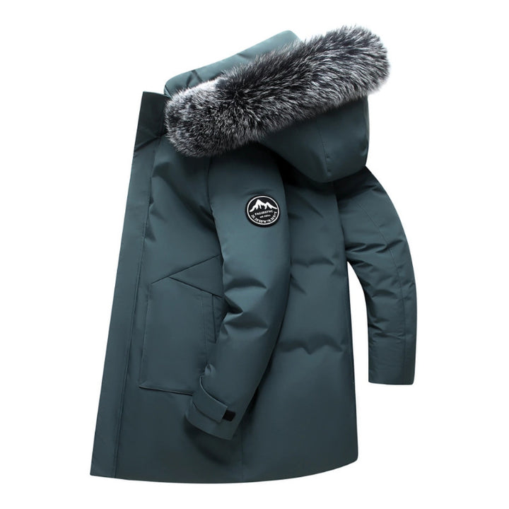 Men’s Water-Repellent Winter Parka with Removable Hood & Cozy Lining | Lune London