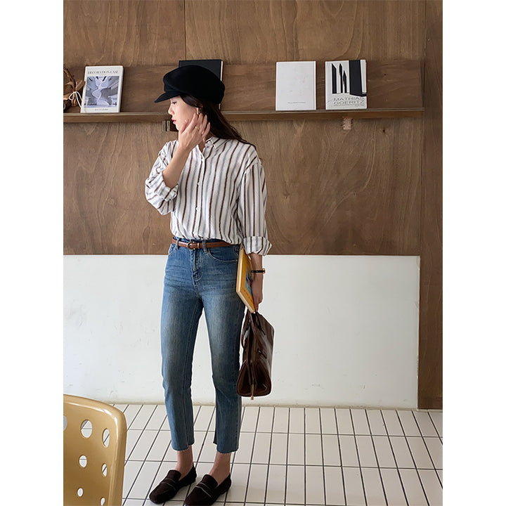 Ladies casual striped blouse Chic & Stil