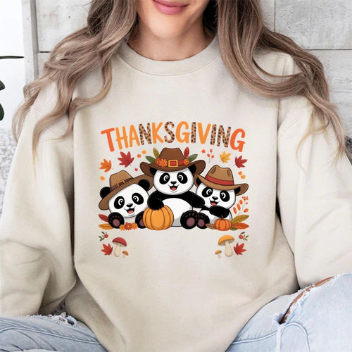 Sweat-shirt pour femmes avec design d'animal amusant et motif d'automne Chic & Stil