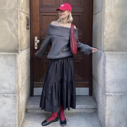 Off-shoulder sweater for women Amarae