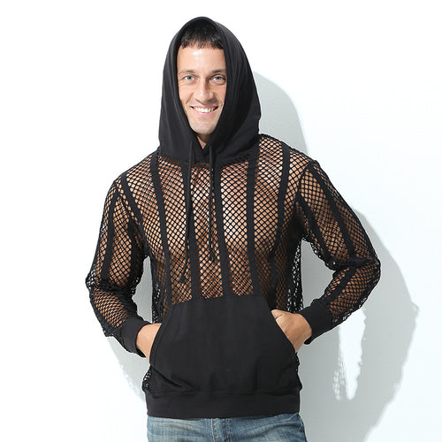 Sporty women's hoodie with breathable mesh from Amarae