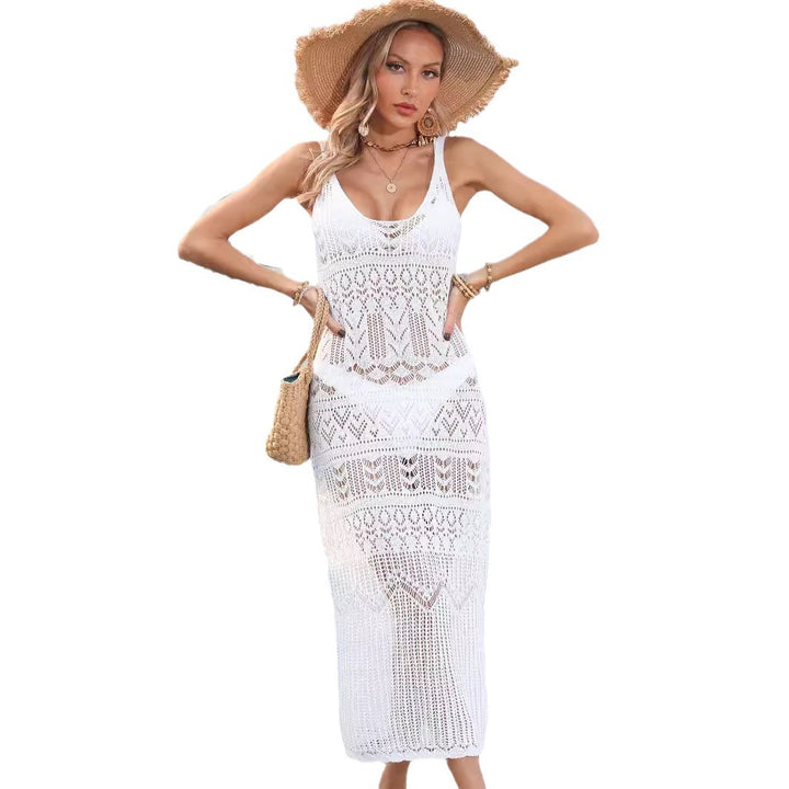 Bohemian crochet maxi dress for women Lune London