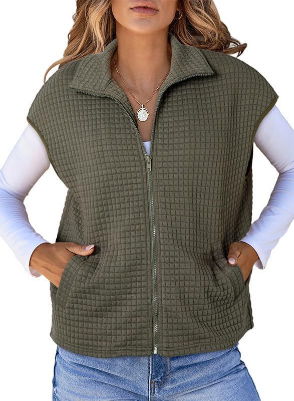 Quilted vest for women with a comfortable cut Lune London